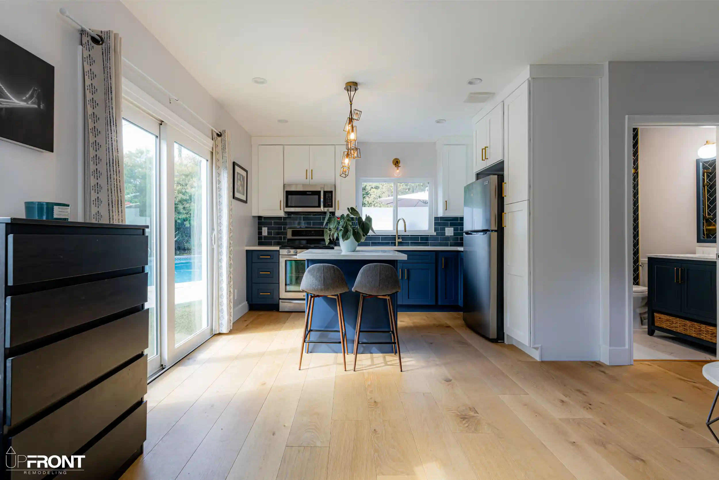Valley Village ADU garage conversion by Upfront Remodeling